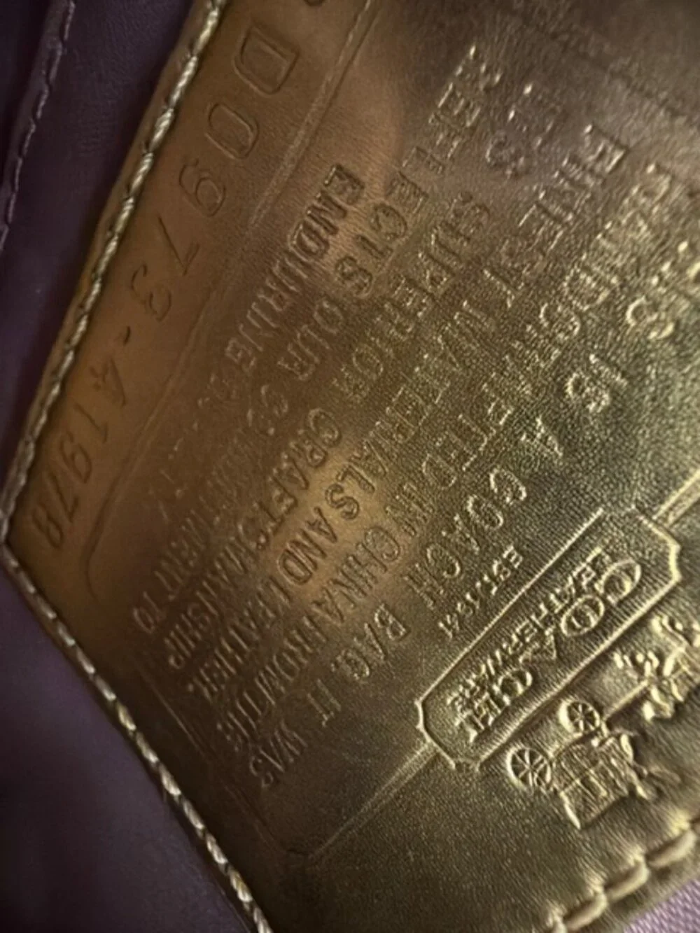 Coach yellow pleated leather #Coach wristlet clutch small size